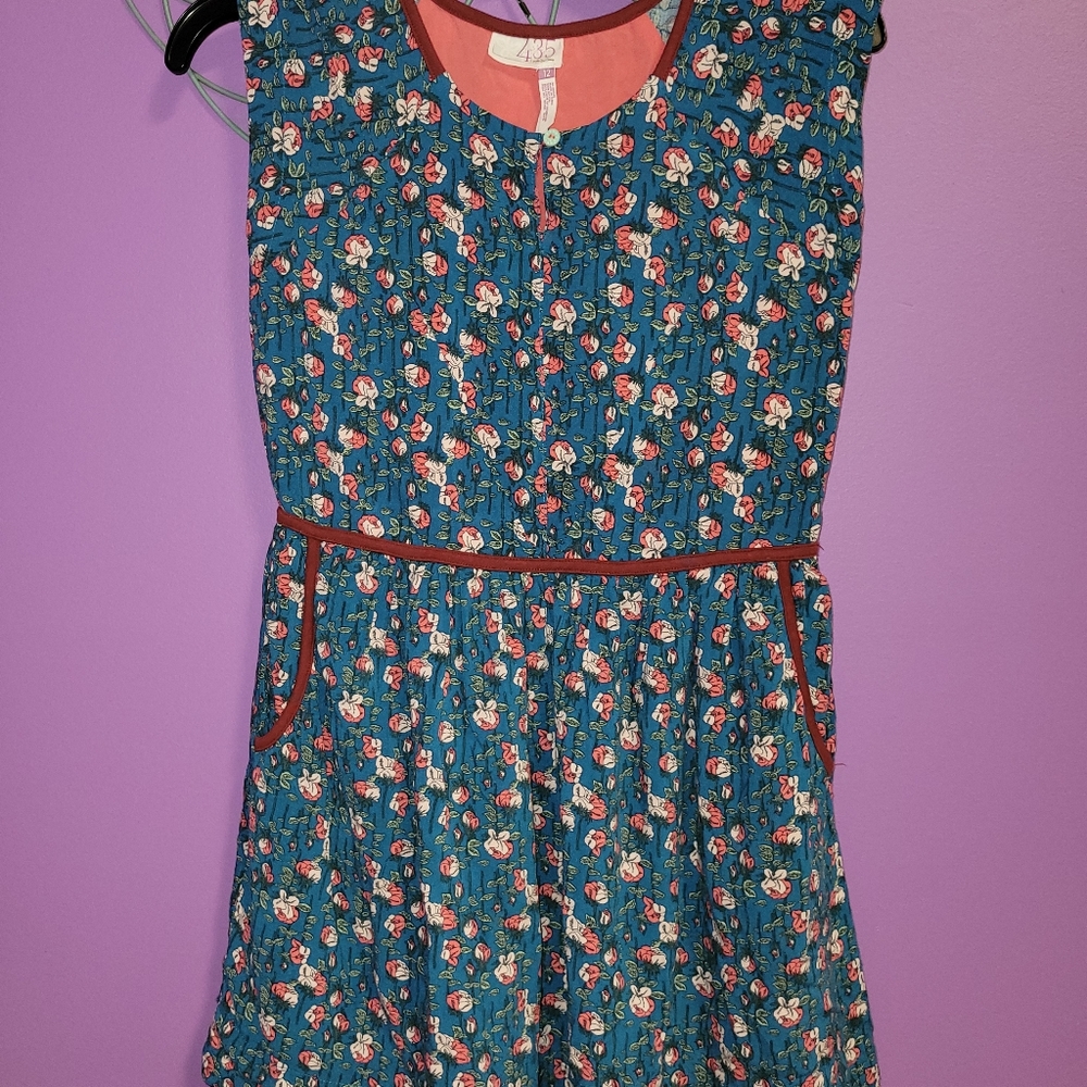 Matilda Jane 435 blue floral Womens Dress Size 12